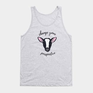 Change Your Perspective White Blaze Tank Top